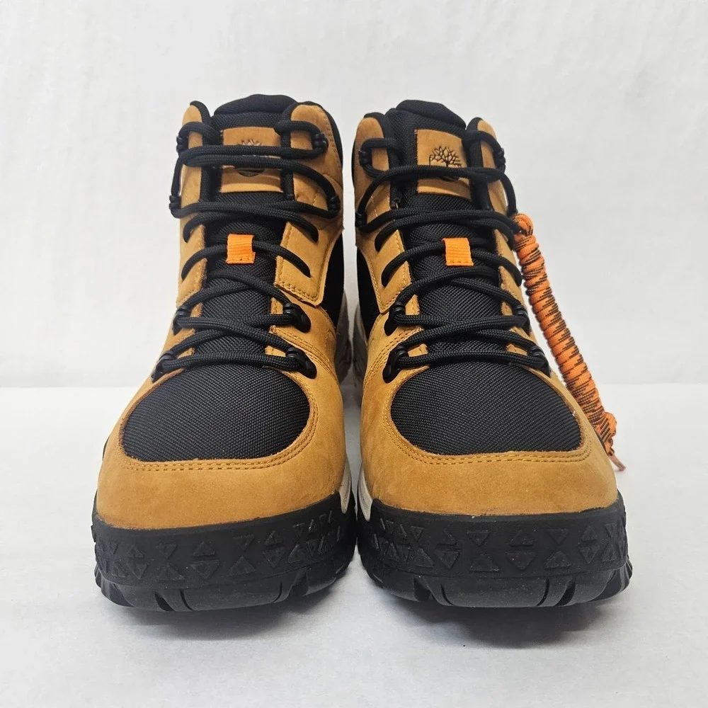 Timberland Motion Scramble Mid Lace Waterproof Boot A68Q8-754 Wheat Mens Size 12